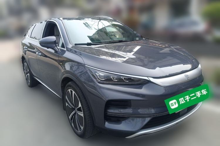 Used BYD Tang New Energy 2022 EV 635 km All-Wheel-Drive Flagship Model Front Right 45 Deg