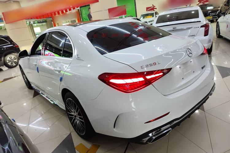 Used Mercedes-Benz C-Class 2023 Second Facelift C 260 L Sport Edition Rear Left 45 Deg