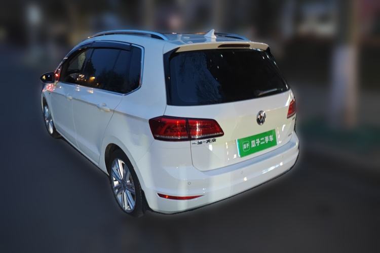 Used Volkswagen Golf Sportsvan 2016 280TSI Automatic Luxury Model Rear Left 45 Deg