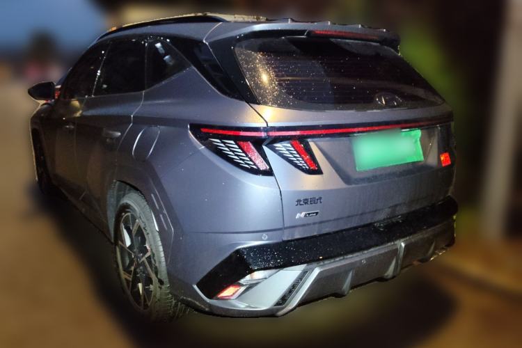 Used Hyundai Tucson 2025 Tucson L 1.5T Elite Edition N-Line Rear Left 45 Deg