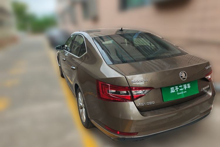 Used Skoda Superb 2018 TSI280 DSG Comfort Edition China V Standard Rear Left 45 Deg