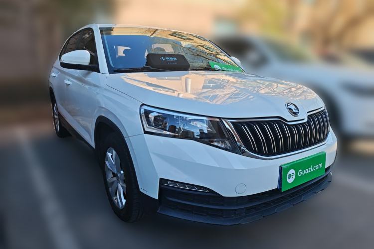 Used Skoda Kamiq 2018 1.5L Automatic Standard Version China V Emission Standard Front Right 45 Deg