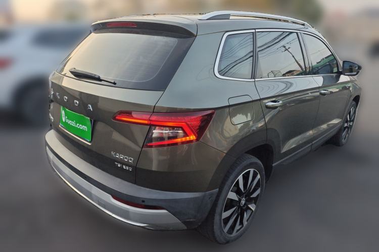 Used Skoda Karoq 2019 TSI280 SmartDrive Luxury Edition China VI standard Rear Right 45 Deg