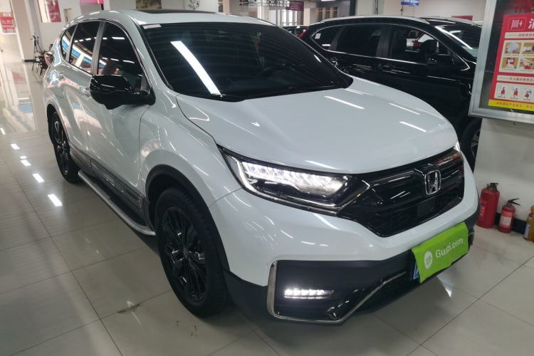 Used Honda CR-V 2021 240TURBO CVT 2WD Black Jazz Edition Front Right 45 Deg