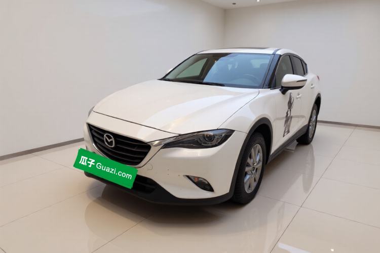 Used Mazda CX-4 2018 2.0L Automatic Two-Wheel Drive Blue Sky Luxury Edition Front Left 45 Deg