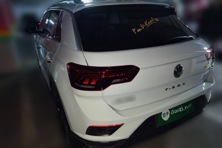 Used Volkswagen T-ROC 2020 280TSI DSG Two-Wheel Drive Comfort Version Rear Left 45 Deg