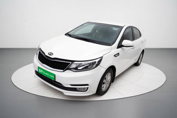 Used Kia K2 2015 Sedan 1.4L Automatic GLS Front Left 45 Deg