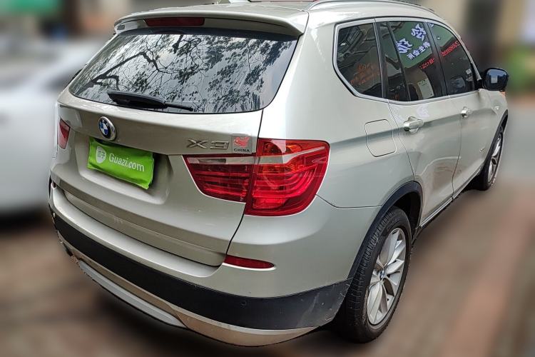 Used BMW X3 2013 Facelifted xDrive20i Luxury Edition Rear Right 45 Deg