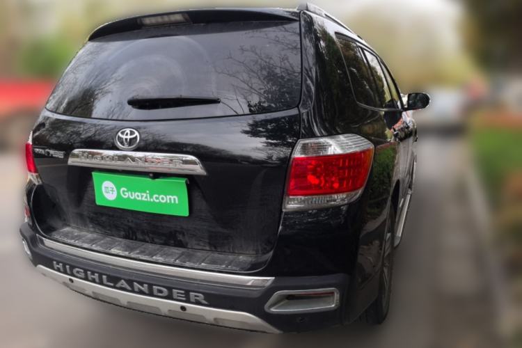 Used Toyota Highlander 2013 2.7L Two-Wheel Drive 7-Seater Zijin Edition Rear Right 45 Deg