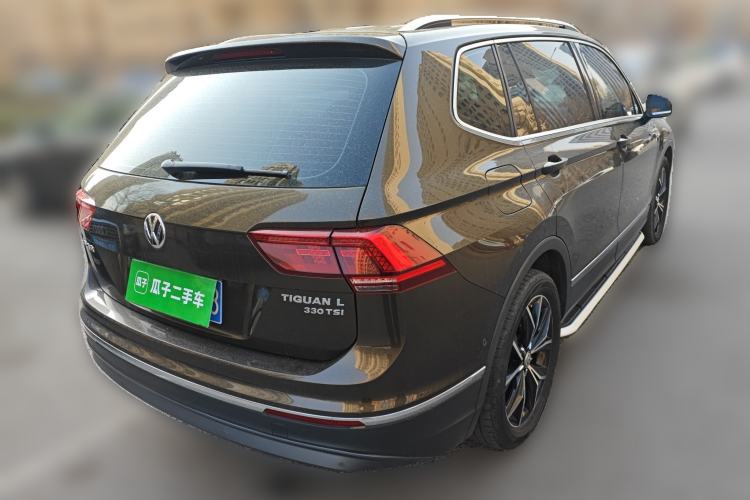 Used Volkswagen Tiguan L 2017 330TSI Automatic Two-Wheel Drive Flagship Edition Rear Right 45 Deg