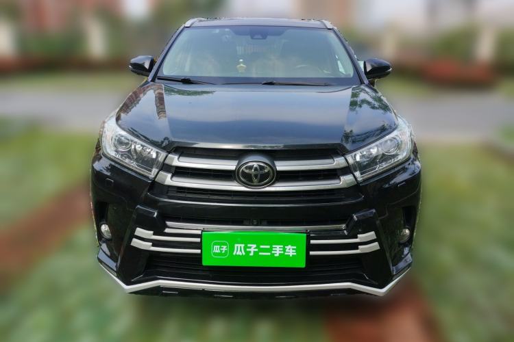Used Toyota Highlander 2018 2.0T Four-Wheel Drive Ultimate Edition 7-Seater Emission Standard China V Front