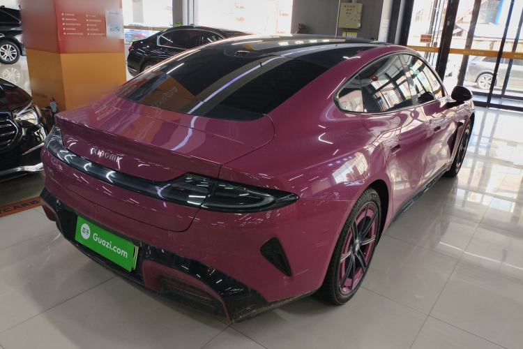 Used Xiaomi Auto SU7 2024 Rear-Drive Long-Range Intelligent Driving Version Rear Right 45 Deg