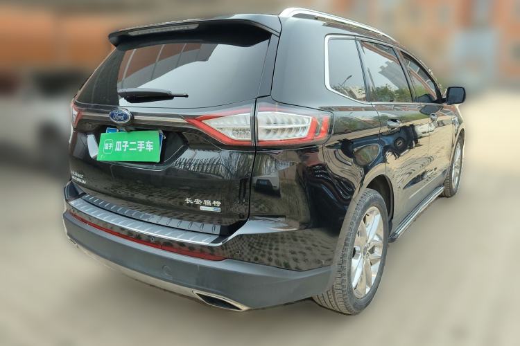 Used Ford Edge 2016 EcoBoost 245 Four-Wheel Drive Titanium 7-Seater Rear Right 45 Deg