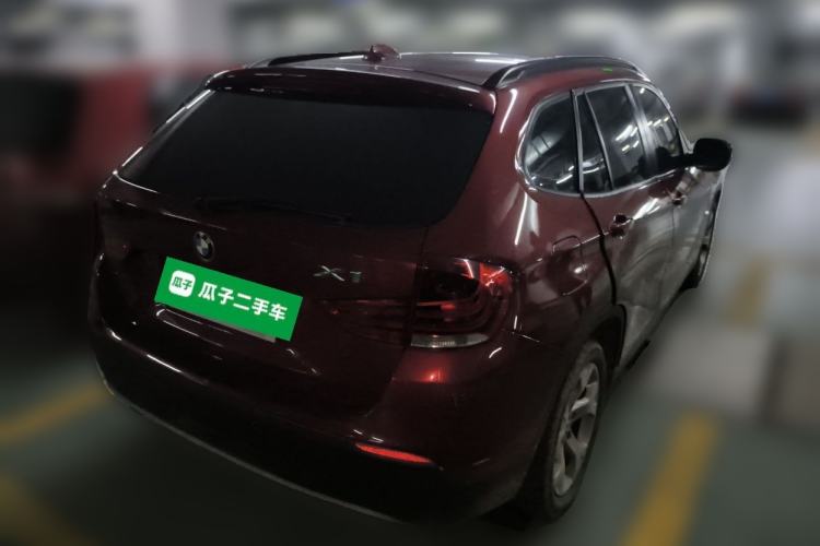 Used BMW X1 2010 sDrive18i Luxury Model Rear Right 45 Deg