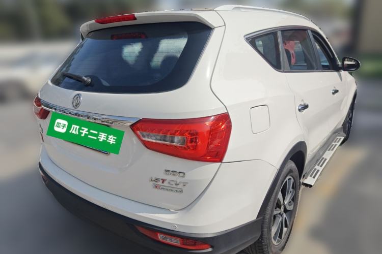 Used Dongfeng Fengon 580 2017 Revised Version 1.5T CVT Luxury Edition Rear Right 45 Deg