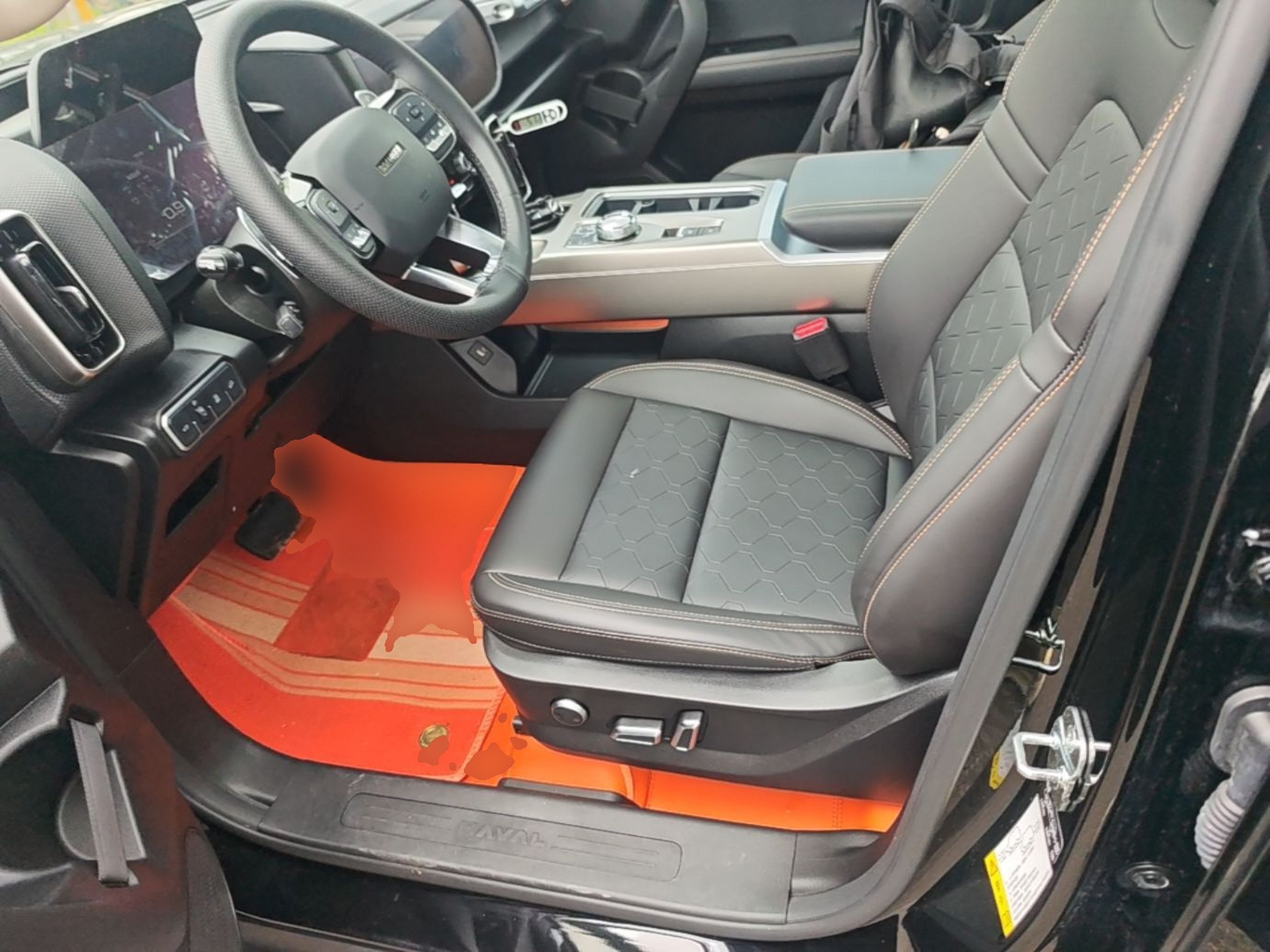 Interior delantero