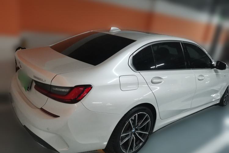 Used BMW 3 Series 2022 325Li M Sport Package Rear Right 45 Deg