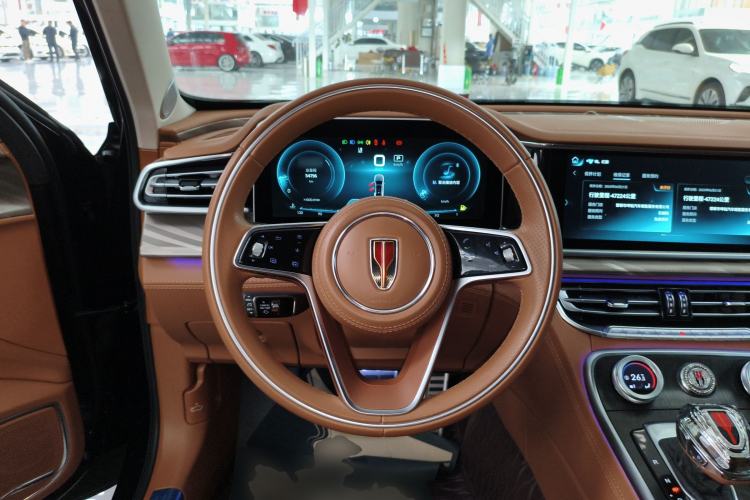 Used Hongqi H9 2022 2.0T Smart Connect Flagship Edition Steering Wheel
