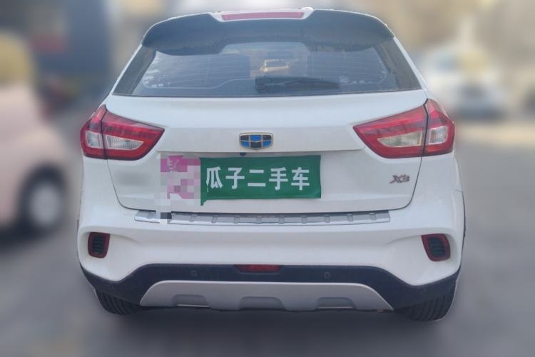 Used Geely Auto Vision X3 2017 1.5L Manual Luxury Model Rear