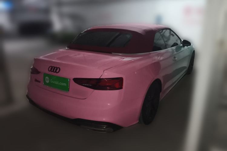 Used Audi A5 2023 Cabriolet 40 TFSI Fashion Dynamic Model Rear Right 45 Deg