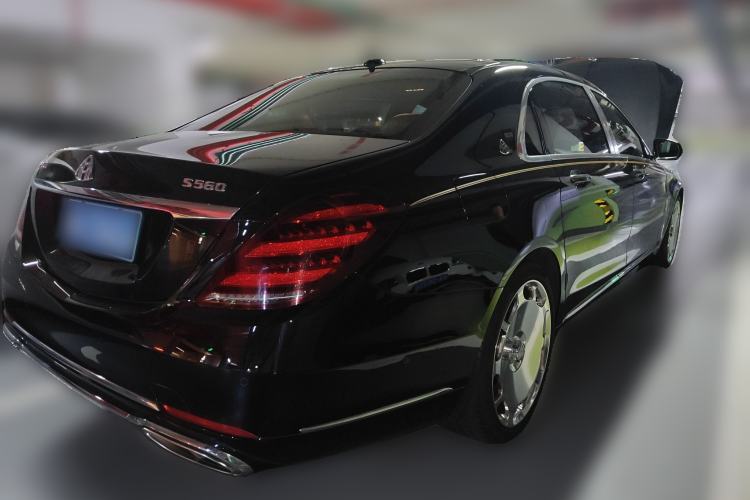 Used Mercedes-Benz Maybach S-Class 2019 S 450 4MATIC Rear Right 45 Deg