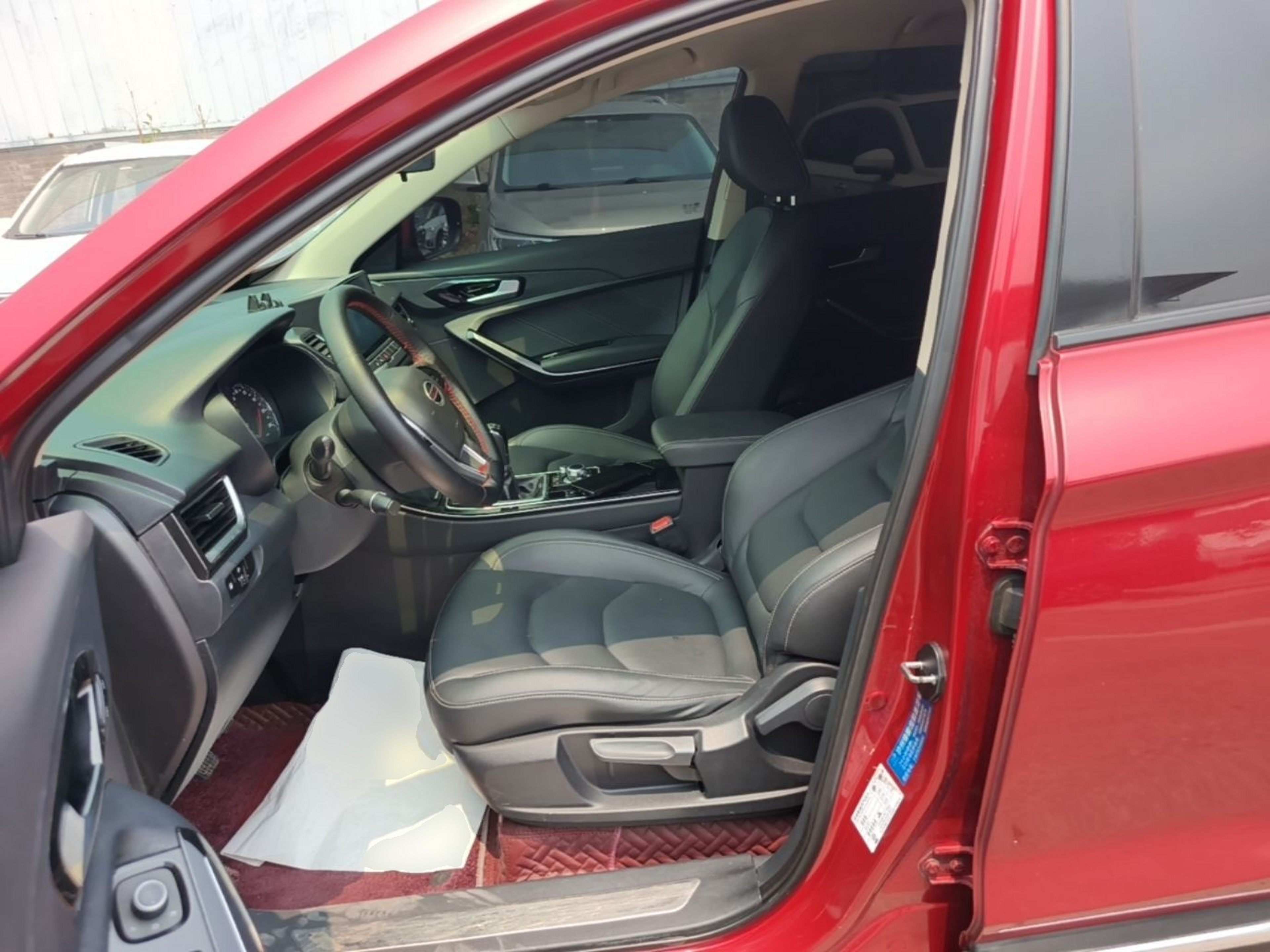 Avant de la voiture