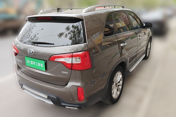 Used Kia Sorento 2013 2.2T 7-seat Diesel Luxury Edition Rear Right 45 Deg