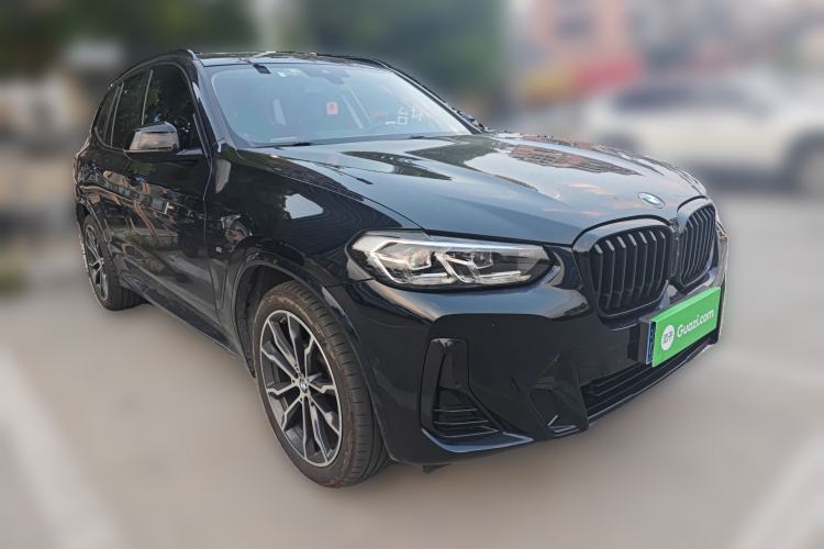 Used BMW X3 2022 Facelift xDrive30i Luxury Edition M Night Edition Package Front Right 45 Deg