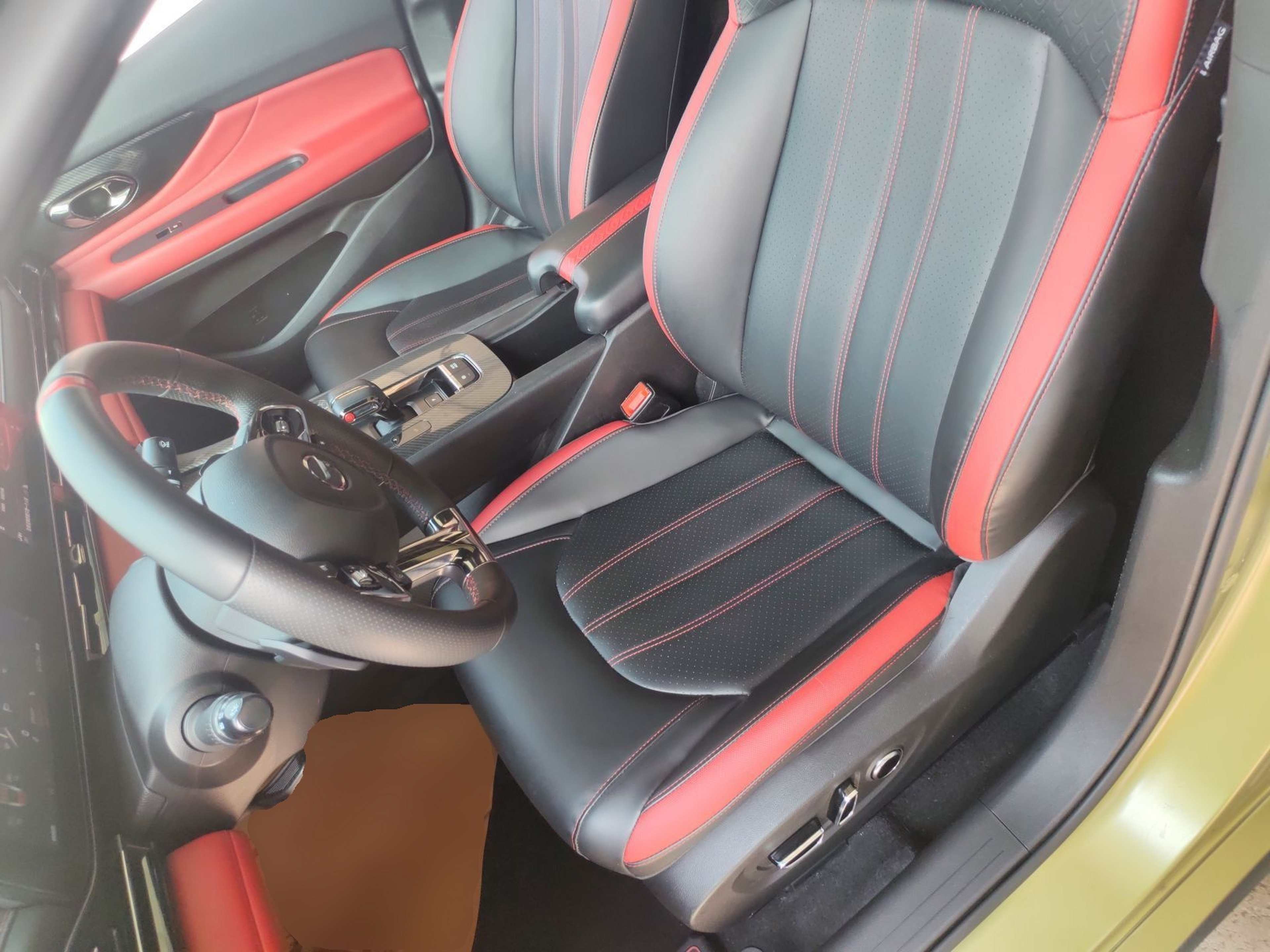 Avant de la voiture