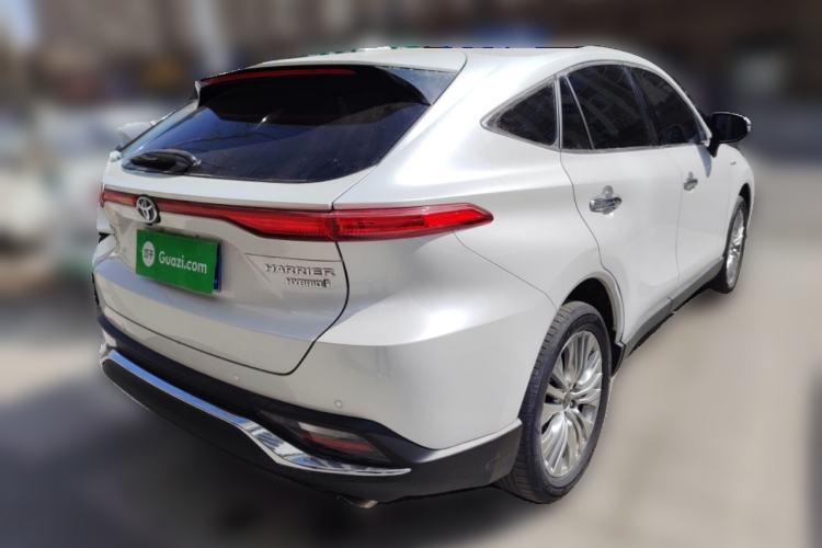 Used Toyota Harrier 2022 Dual-Engine 2.5L CVT Four-Wheel Drive Luxury Edition Rear Right 45 Deg