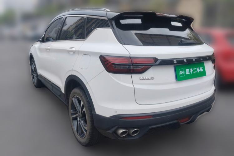 Used Geely Auto Coolray 2021 1.4T DCT Diamond Edition Rear Left 45 Deg