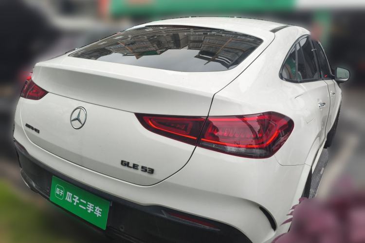 Used Mercedes-Benz GLE Coupe 2020 GLE 350 4MATIC Coupe SUV Luxury Model Rear Right 45 Deg