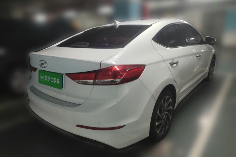 Used Hyundai Elantra (6th Generation / Lingdong) 2019 1.4T Dual-Clutch Xuan Dong · Dynamic Model Rear Right 45 Deg