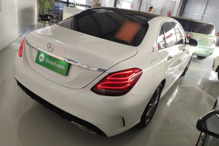 Used Mercedes-Benz C-Class 2018 C 180 L Fashion Edition Sport Version Rear Right 45 Deg