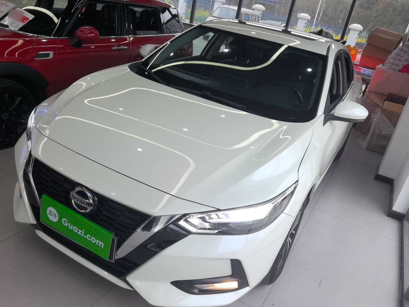 تحت مقدمة السيارة