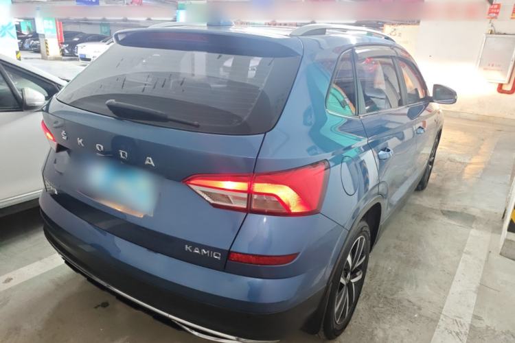 Used Skoda Kamiq 2020 1.5L Automatic Comfort Edition Rear Right 45 Deg
