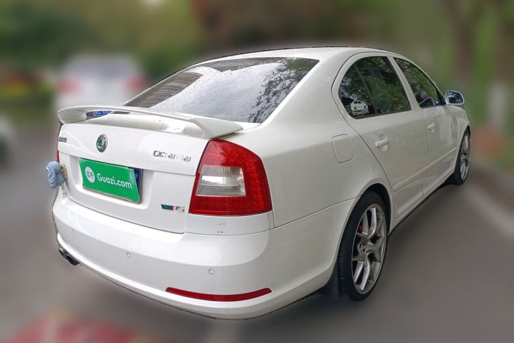 Used Skoda Octavia 2010 2.0 TSI RS Rear Right 45 Deg