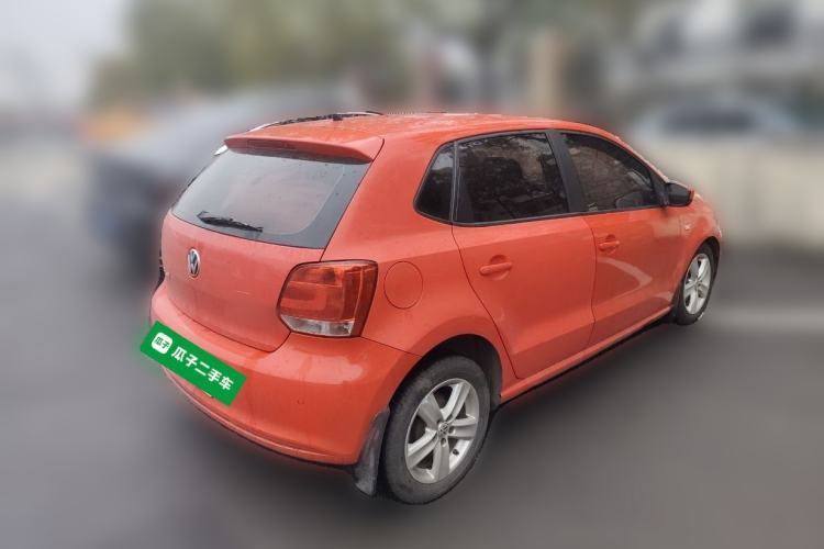 Used Volkswagen Polo 2013 1.6L Automatic Comfort Edition Rear Right 45 Deg