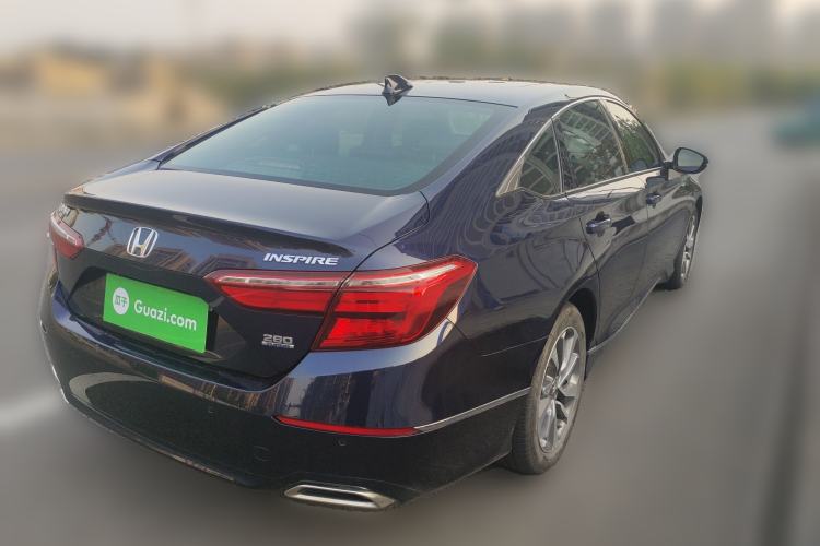 Used Honda Inspire 2019 260TURBO Elegant Edition China VI Emission Standard Rear Right 45 Deg