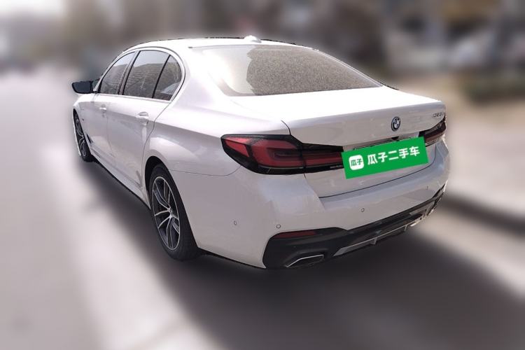 Used BMW 5 Series New Energy 2022 535Le M Sport Package Rear Left 45 Deg