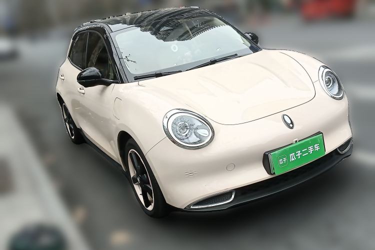 Used ORA Good Cat 2023 401 km Standard Range Luxury Version Lithium Iron Phosphate Front Right 45 Deg