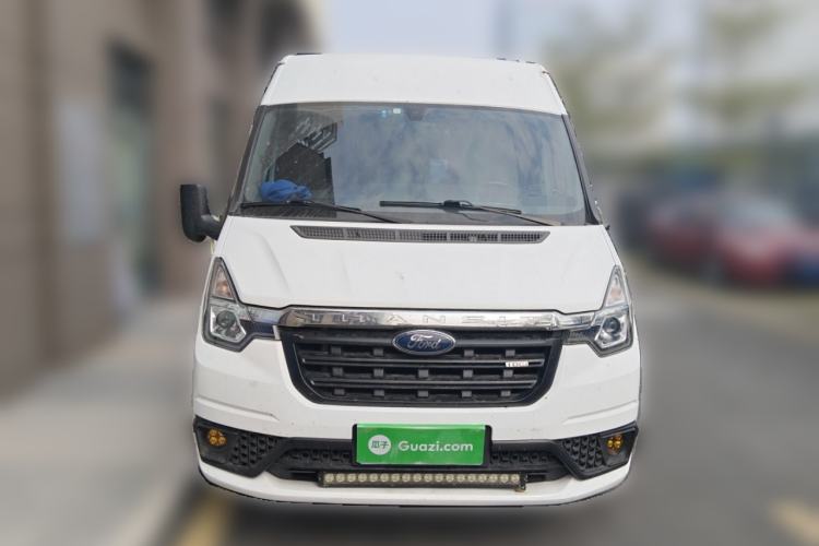 Used Ford Transit Custom 2021 2.2T Automatic Logistics Vehicle Pro Long Wheelbase 7 Seats Mid-Roof China VI Standard
