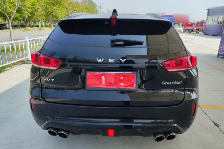 Used Wey VV7 2017 2.0T Ultra-Luxury Version Rear
