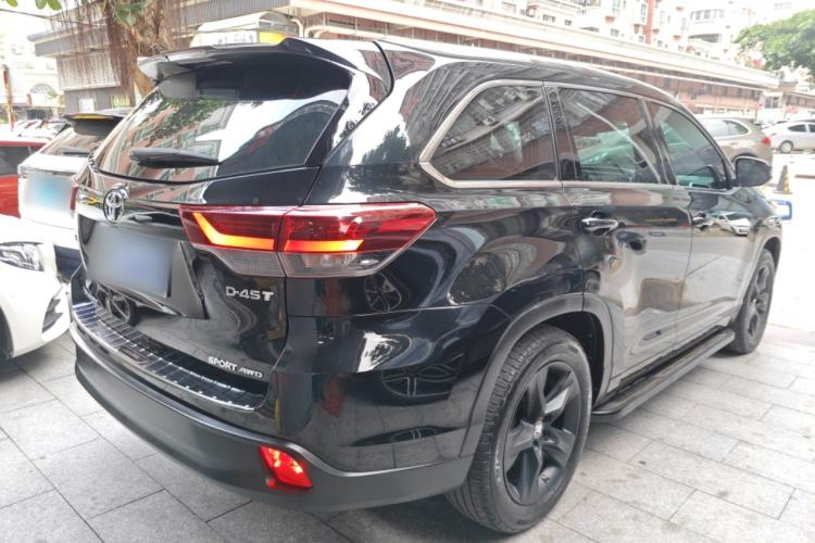 Used Toyota Highlander 2018 2.0T Four-Wheel Drive Knight Edition 7 Seats China VI Standard Rear Right 45 Deg