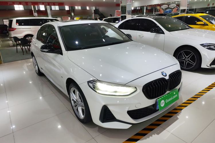 Used BMW 1 Series 2021 Revised 120i M Sport Night Edition Front Right 45 Deg