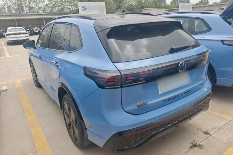 Used Volkswagen Tiguan L 2024 PRO 380TSI Four-Wheel Drive R-Line Prestige Edition Rear Left 45 Deg