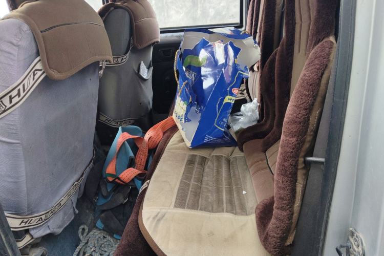 Used Wuling Rongguang Small Truck 2017 1.2L Double-Cab Basic Model LSI Left Rear Seat