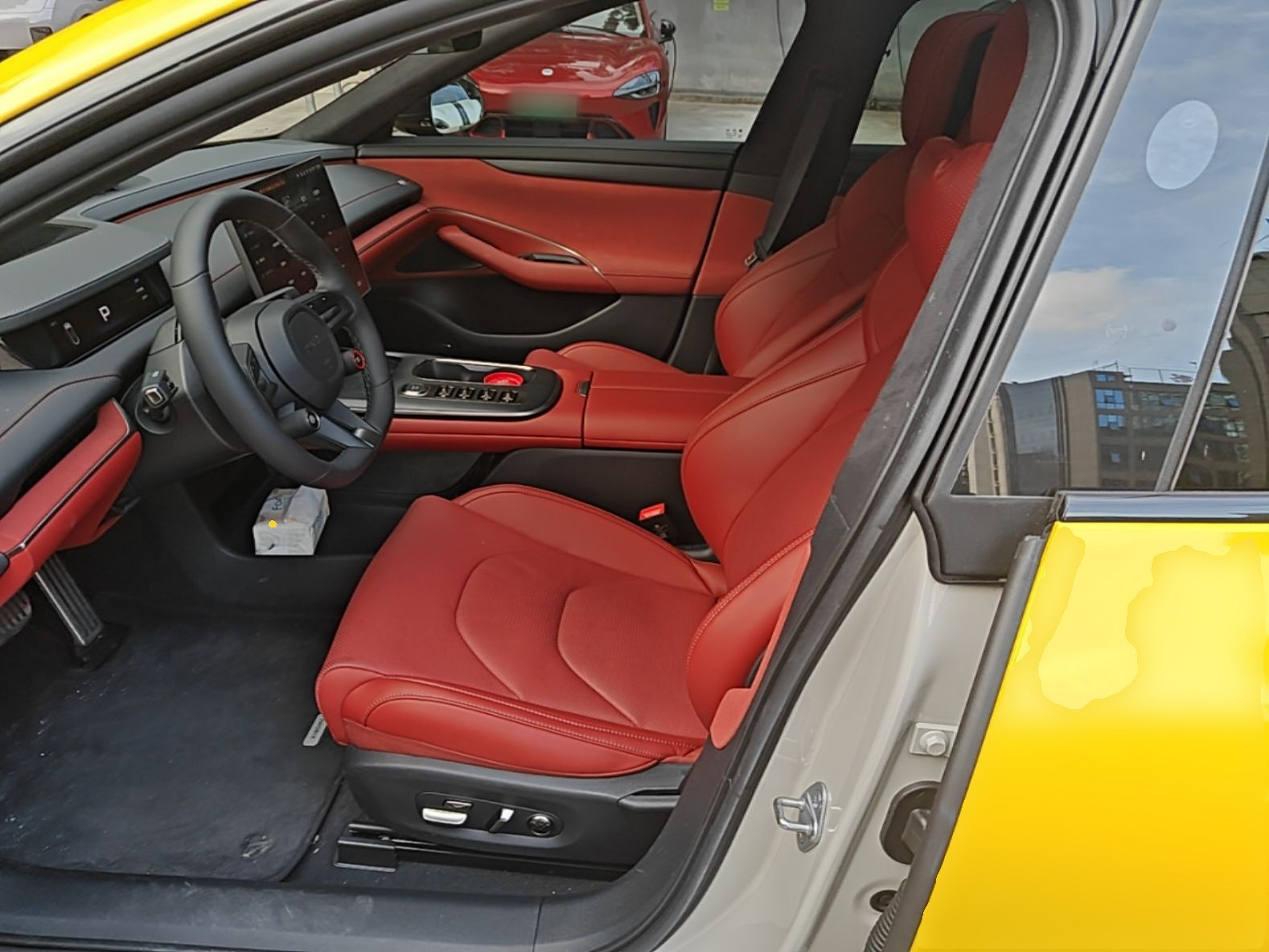 Avant de la voiture