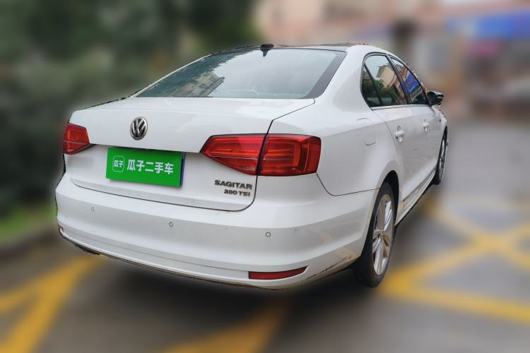 Used Volkswagen Sagitar 2018 280TSI DSG Luxury Model Rear Right 45 Deg