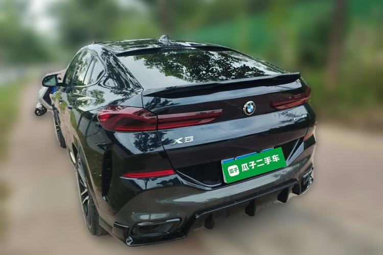 Used BMW X6 2021 xDrive40i M Sport Package Rear Left 45 Deg